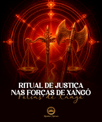 Ritual de Justi�a nas for�as de Xang�